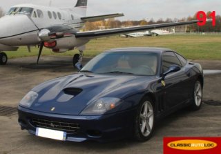 FERRARI 550 MARANELO 2000 BLEU