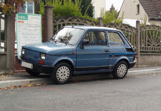 Fiat 126 bis 1991 bleu