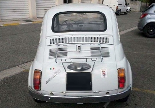 Fiat 500 1965 Blanche
