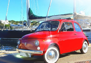 Fiat 500 1970 Rouge