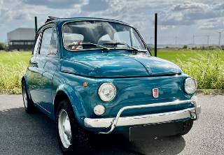 Fiat 500 1970 Turquoise