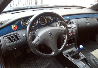Fiat coupé 1995 bleu