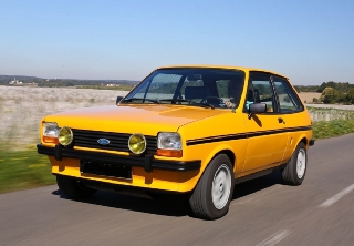 Ford Fiesta 1978 jaune