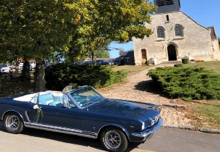 Ford Mustang 1965 Blue Caspian Metallic