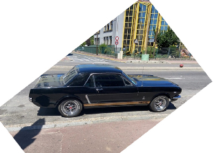 Ford Mustang  1965 Noir