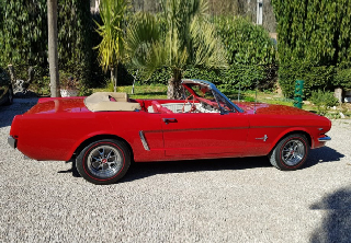 FORD MUSTANG 1965 Rouge