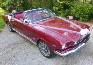 Ford Mustang 1966 Bordeaux