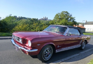 Ford Mustang 1966 Bordeaux
