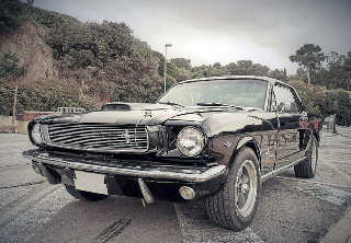 Ford Mustang 1966 Noir