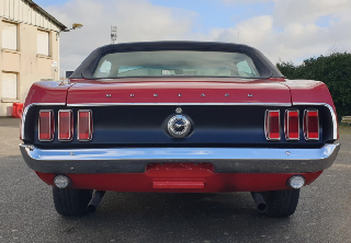 Ford MUSTANG 1969 ROUGE
