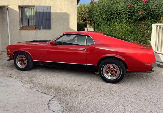 Ford Mustang  1970 Rouge