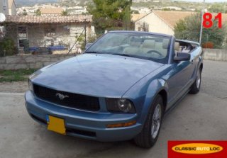 Ford mustang 2006 bleu