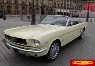 Ford Mustang 289 1966 blanc cass�