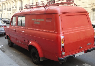Ford Transit 1970 Rouge