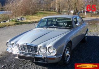 Jaguar xj 12  1977 grise