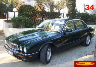 Jaguar XJ6 1995 vert anglais