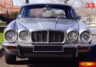 jaguar XJ6 4.2L 1974 silver grey