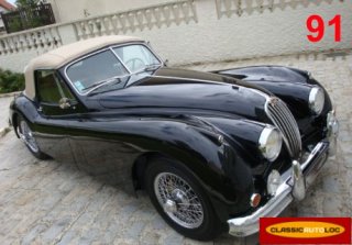 Jaguar XK 140 1954 Noir