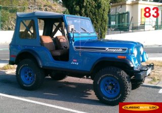 Jeep CJ5 1974 Bleu nacr�
