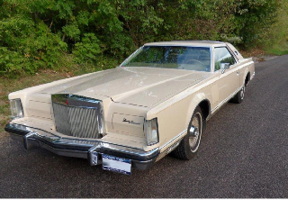 Lincoln Continental Mark V édition CARTIER 1979 CHAMPAGNE