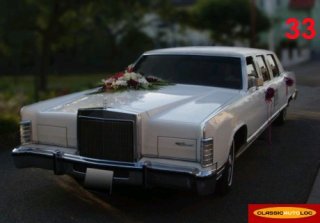 Lincoln Towncar 1984 Blanc