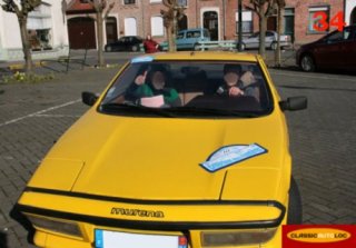 MATRA MURENA 1982 JAUNE