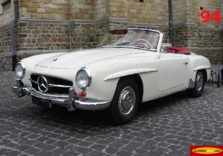 Mercedes 190 SL 1960 Ivoire