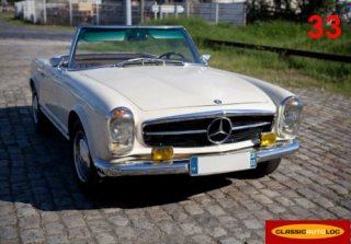 Mercedes 230sl 1966 cr�me