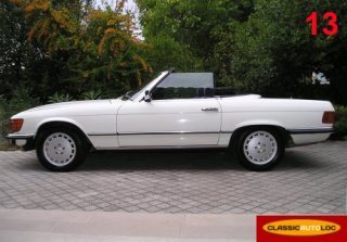 Mercedes 280SL 1985 Blanc