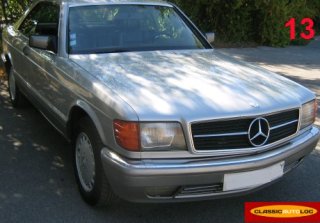 MERCEDES 500 SEC 1986 GRIS