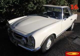 MERCEDES Pagode 1967 Blanche