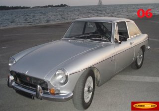 MG B GT 1971 Gris Metal