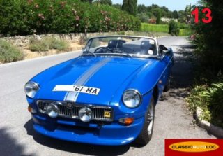 MG B Roadster 1975 Bleu