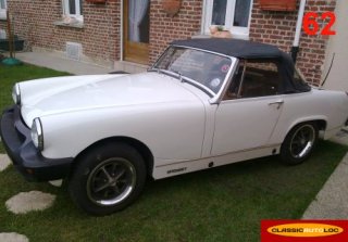 MG Midget 78 Blanche