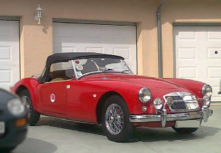 MG SERIE A 1958 ROUGE