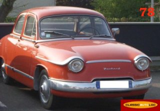 Panhard PL 17 1959 rouge cornaline