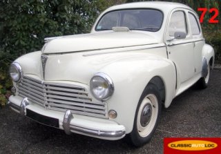 Peugeot 203 1950 blanc