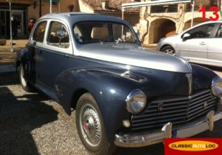 Peugeot 203 1954 Bleu/Gris