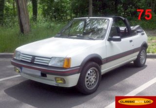 Peugeot 205 CTI 1988 blanc