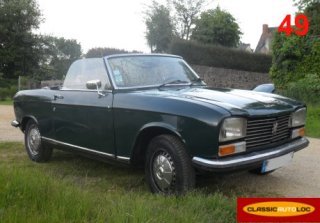 PEUGEOT 304 1971 VERT METALISE