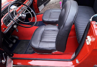 Peugeot 404cc 1965 rouge