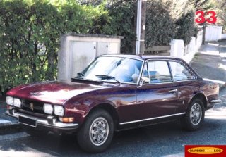 Peugeot 504 coup� 1973 brune