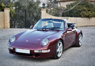 Porsche 993 1996 Bordeaux