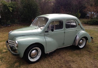 Renault 4cv 1957 vert