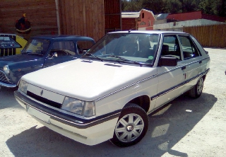 Renault 11 1988 blanc