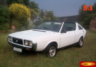 Renault 17 TS 1978 Blanc