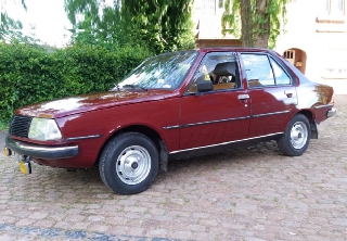 Renault 18 1981 bordeaux