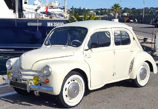 Renault 4cv 1959 Crème