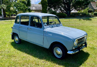 Renault 4L 1970 bleu