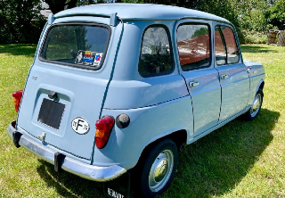 Renault 4L 1970 bleu